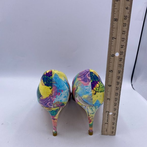 FSJ Classic Kitten Heels Pointy Closed Toe Pumps - Picture 9 of 15